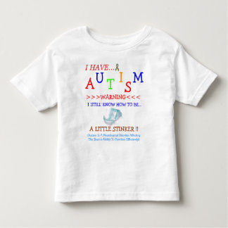 Autisme stinkt soms! kinder shirts