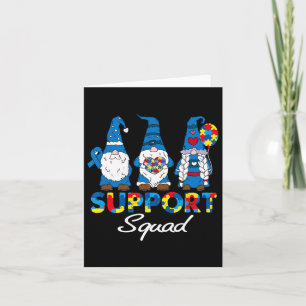 Autisme Support Squad Gnomes Bewustzijn Matching M Kaart