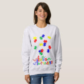 Autisme - Sweatshirt de base des femmes (Devant entier)