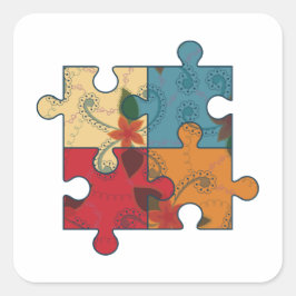 Autisme symbool sticker