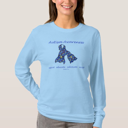 Autisme T-shirt (Voorkant)