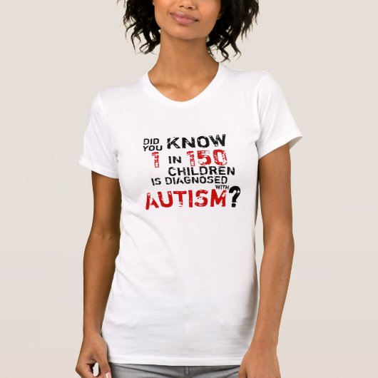 autisme t-shirt (Voorkant)