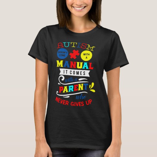 Autisme T-shirt (Voorkant)