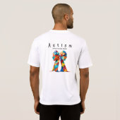 Autisme T-shirt (Achterkant volledig)