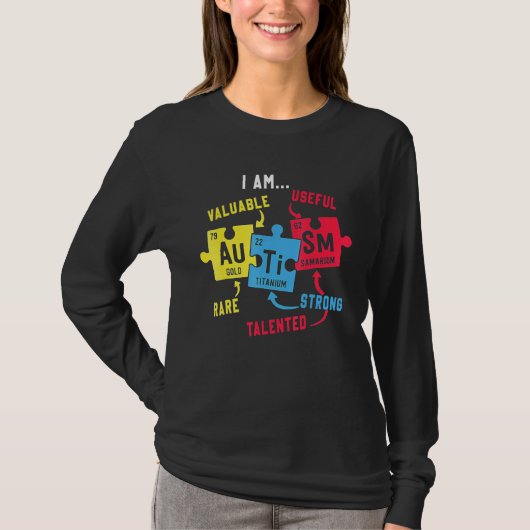 Autisme T-shirt (Voorkant)