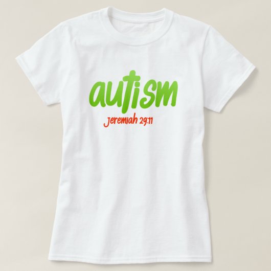 Autisme - T-Shirt Nano V-Neck pour femmes Hanes (Design devant)