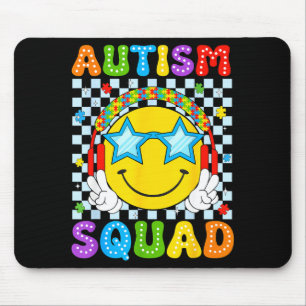 Autisme team grappige puzzel autisme bewustzijn ma muismat