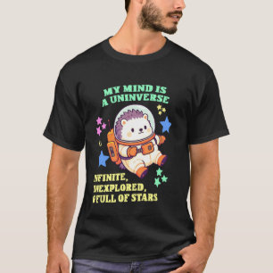 Autisme Trots Egel Astronaut- Chibi Egel 1 T-shirt