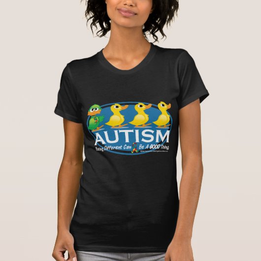 Autisme Ugly Ducking T-shirt (Voorkant)