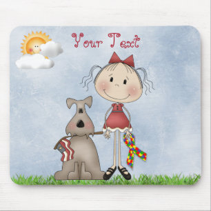 Autisme* Voeg Jouw tekst-Mousepad toe Muismat