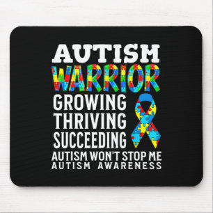 Autisme Warrior Kinder Puzzel Ondersteuning Autism Muismat