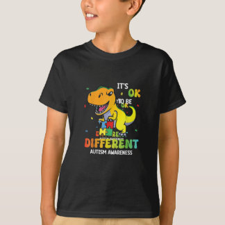 Autisme weet dat het oké is om anders te zijn t-shirt