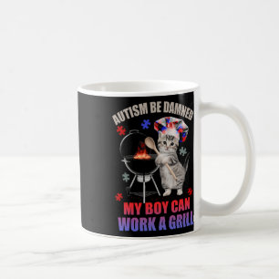Autisme worden verdoemd Mijn jongen kan werken een Koffiemok