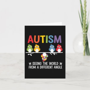 Autisme ziet de wereld vanuit een andere hoek kaart