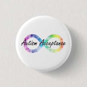 Autismeaanvaarding Ronde Button 3,2 Cm