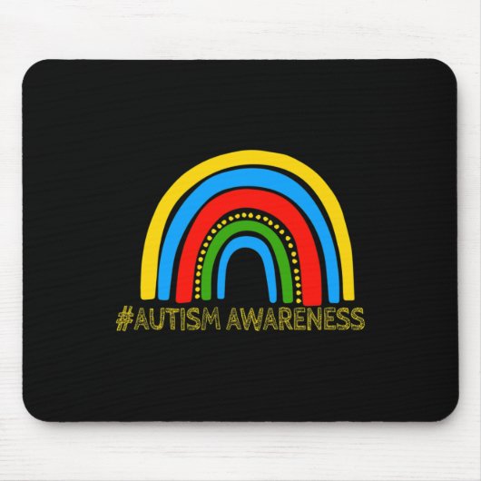 Autismebewustzijn weegt zwaarder dan handicap 6 muismat (Voorkant)