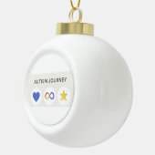 autismesporen keramische bal ornament (Rechts)