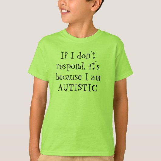 Autismoutings T-shirt (Voorkant)