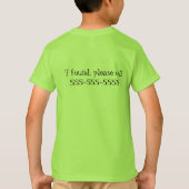 Autismoutings T-shirt (Achterkant)