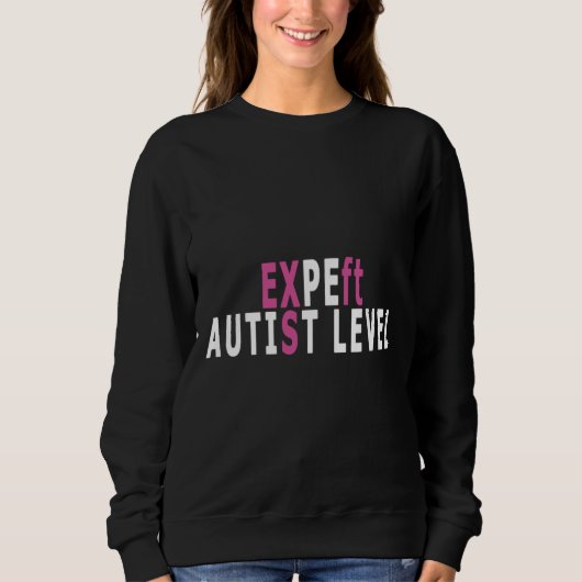 Autist Level Expert Trui (Voorkant)