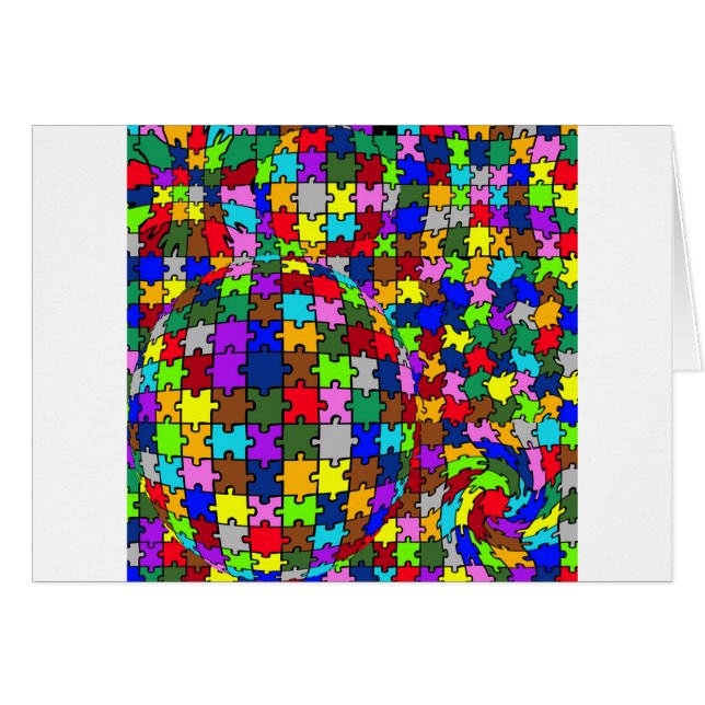 Autistic Jigsaw Warp (Devant horizontal)