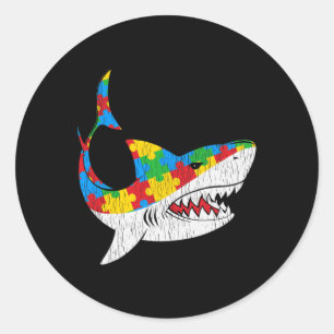 Autistic Kids Autism Awarenes Ronde Sticker