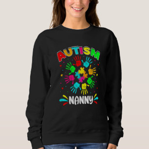 Autistic Nanny Puzzle Support Family Autism Awaren Trui