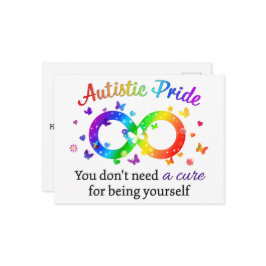Autistic Pride Briefkaart
