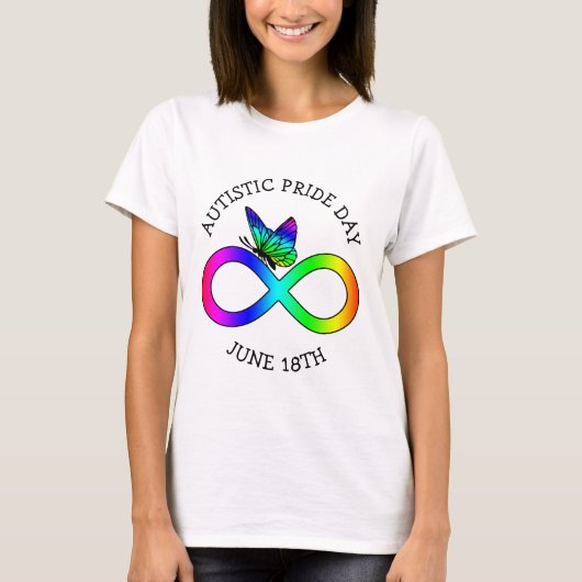 Autistic Pride Day June 18th Awareness Shirt (Voorkant)