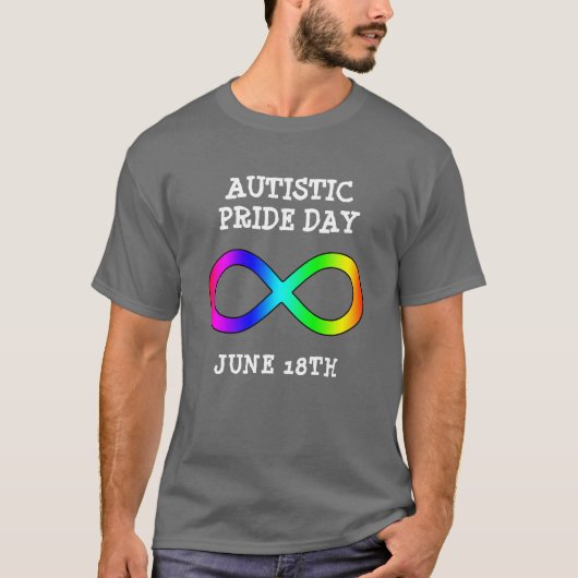 Autistic Pride Day June 18th Shirt (Voorkant)