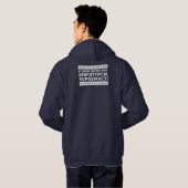 Autistic Pride duck Hoodie (Achterkant volledig)