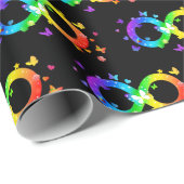 Autistic Pride Infinity Symbool Cadeaupapier (Rol Hoek)