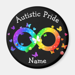 Autistic Pride Infinity Symbool Magneet