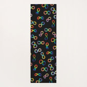 Autistic Pride Neurodiversity Acceptation Yogamat (Achterkant)