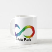 Autistic Pride Neurodiversity Mok (Voorkant links)