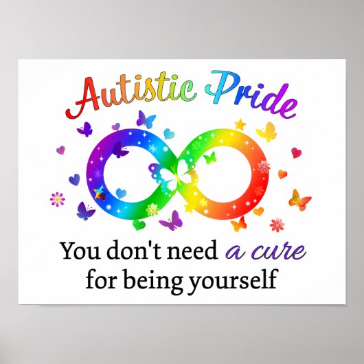 Autistic Pride Poster (Voorkant)