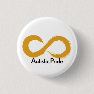 Autistic Pride Ronde Button 3,2 Cm