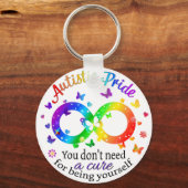 Autistic Pride Sleutelhanger (Voorkant)