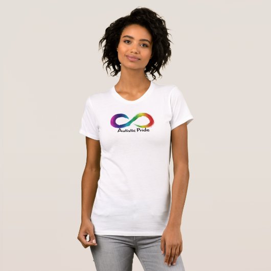 Autistic Pride T-shirt (Voorkant volledig)