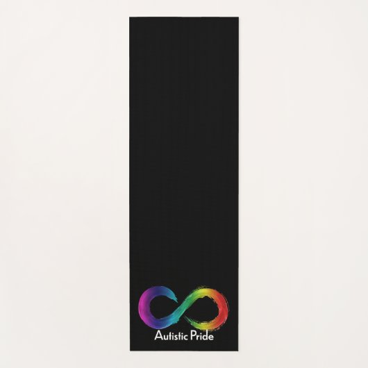 Autistic Pride Yoga Mat (Voorkant)