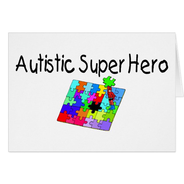 Autistic Super Hero (Voorkant Horizontaal)