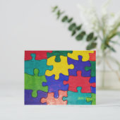 AUTISTIEK BRIEFKAART (Staand voorkant)