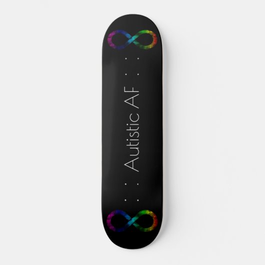Autistisch AF Skateboard (Voorkant)