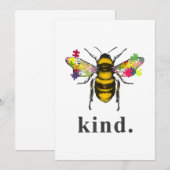 Autistisch | Autism be Sind bijenhouder Puzzle Pie (Voorkant / Achterkant)