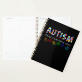 Autistisch | Autisme accepteert begrip liefde Planner (Display)