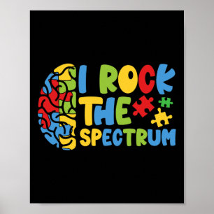 Autistisch Autisme Bewustzijn Jongens Peuter I Roc Poster