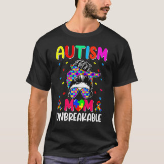Autistisch Autisme Bewustzijn Moeder Leven Shirt V
