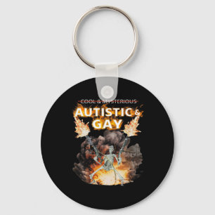 Autistisch en homo skelet grappig autisme skelet m sleutelhanger