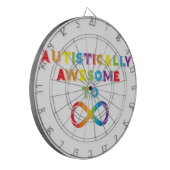 Autistisch Geweldige tot oneindig Dartbord (Voorkant Links)
