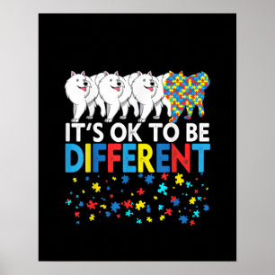 Autistisch Het is oké om een andere Amerikaanse Poster